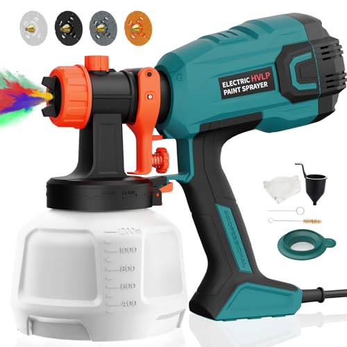 700W HVLP Electric Paint Sprayer with 40 Fl Oz Container O67575