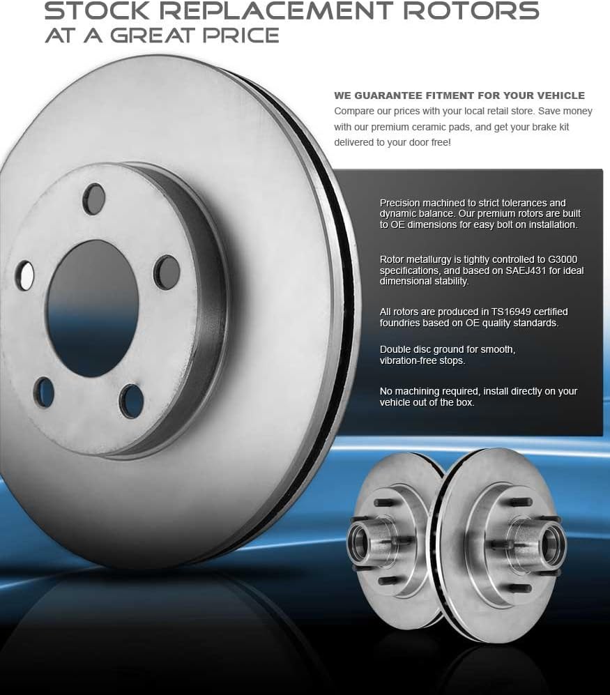 Brake Disc Rotors and Metallic Brake Pads B9130