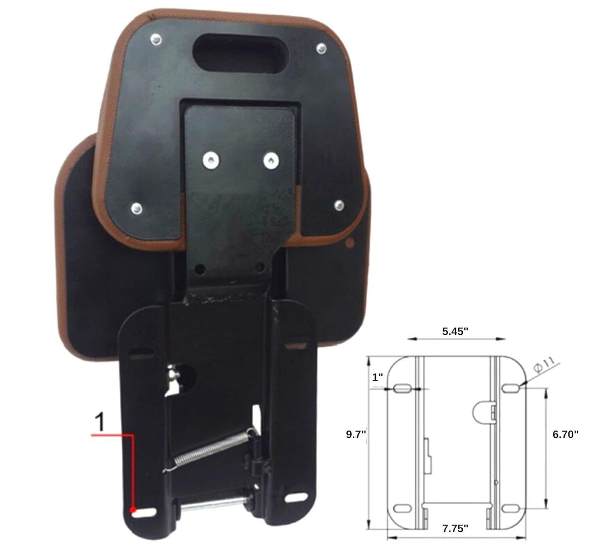 Buddy Seat Assembly Kit for Tractor I10662