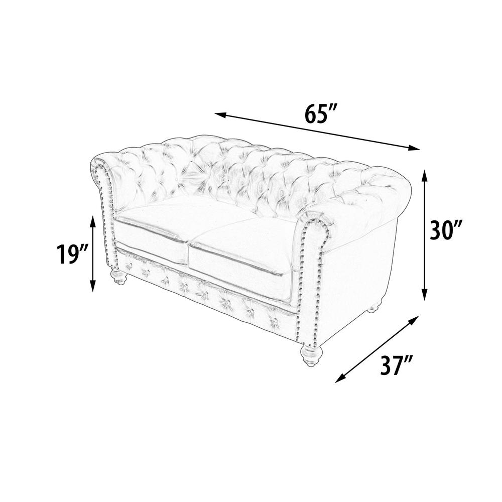 Dark Linen Loveseat Y239374