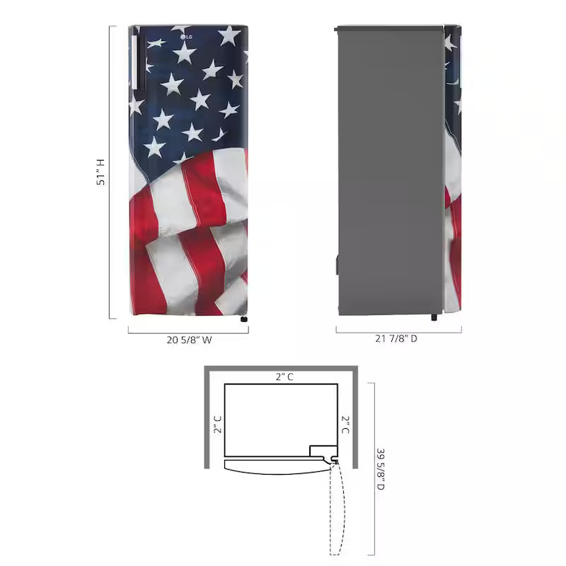 7 cu. ft. Single Door Refrigerator with Inverter Compressor Q461
