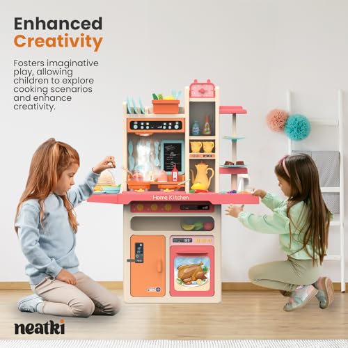 65-Piece Toy Kitchen Playset (Blue) I50004