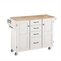 White Kitchen Cart T1483