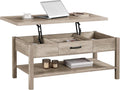 43in Lift Top Coffee Table with Storage Drawer L8836