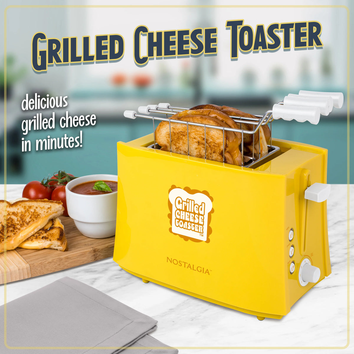 Grilled Cheese Toaster with Toaster Baskets P456220