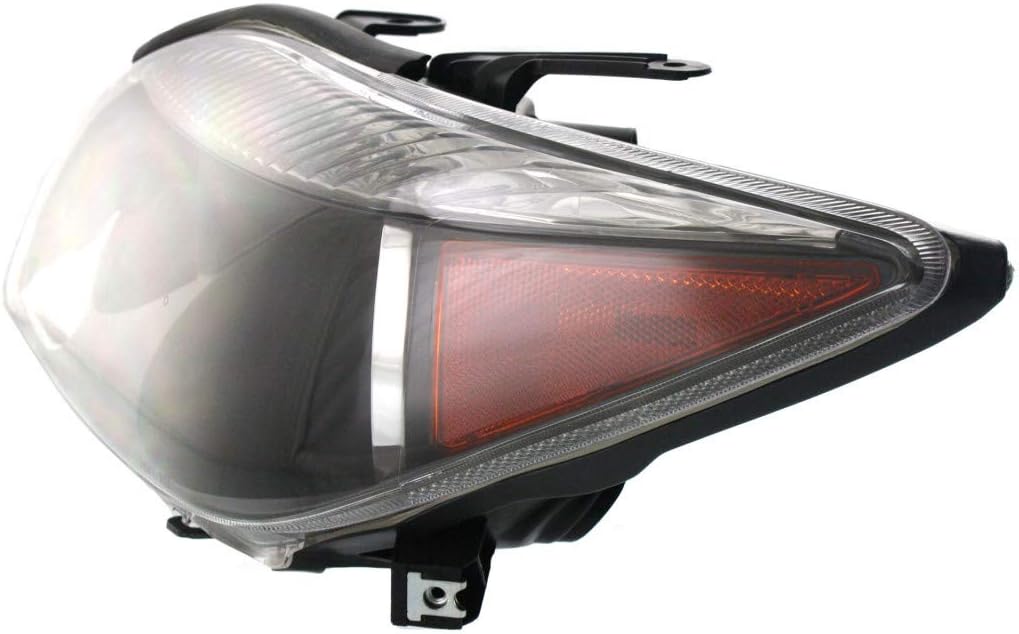 2005 2007 Scion tC Head Light Assembly Driver Side Black Housing K481