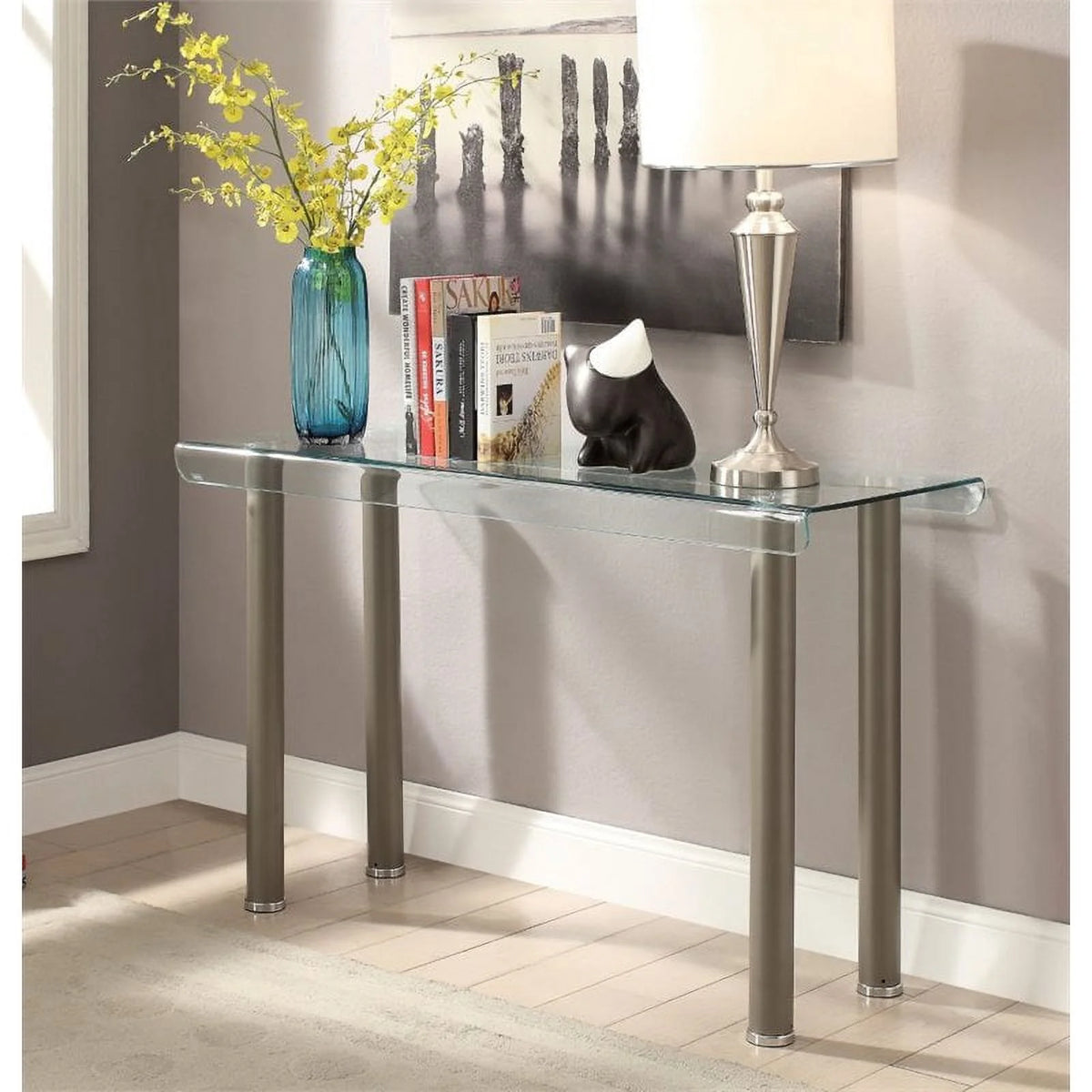 Glass Top Sofa Table P516