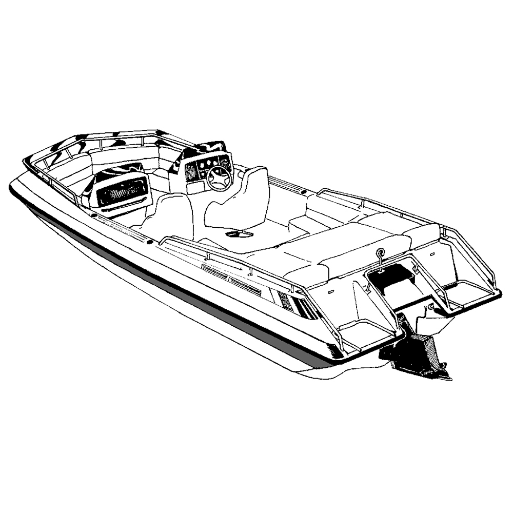 Grey Boat Cover H3766