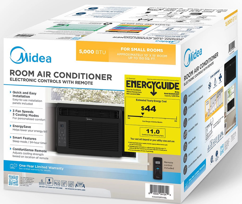6,000 BTU 115V Window Air Conditioner with Remote Y30628
