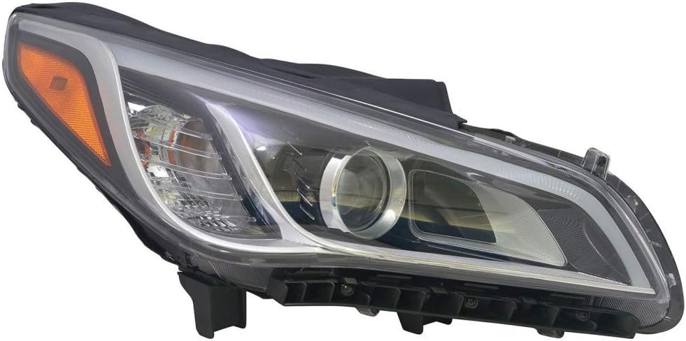 Passenger Side HID Headlight for Hyundai Sonata 2015 2016 A79456