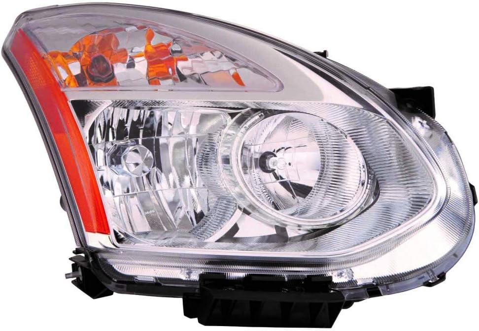 Nissan Rogue Headlight Assembly 2008 Passenger Side HID Type E17183