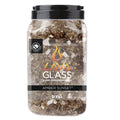 Amber Sunset Heat and Weather Resistant Lava Glass, Pack of 4 D971208