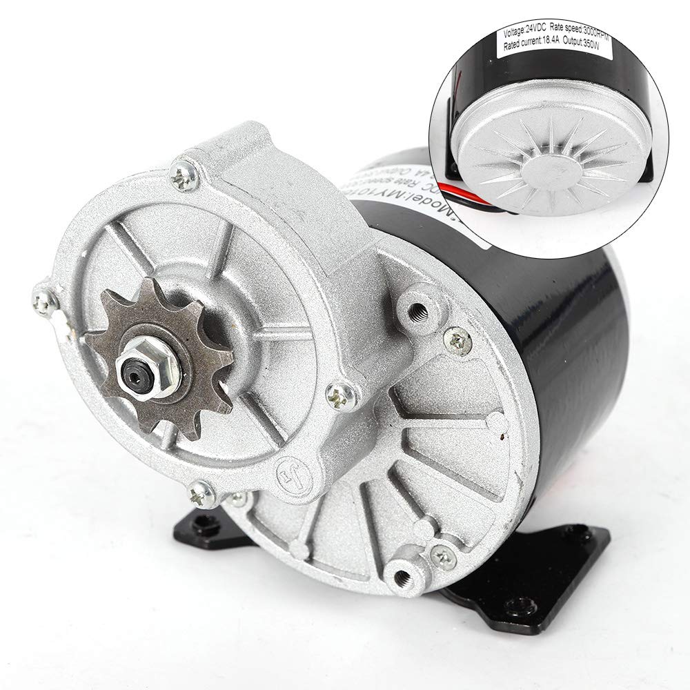 24V 350W Brushed Gear Reduction Motor for E-Bikes Scooters N7681