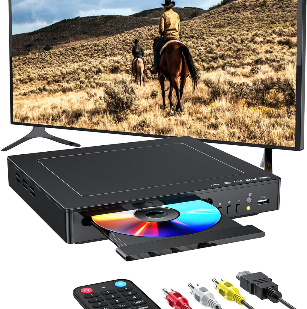 Black HDMI DVD Player Q2966