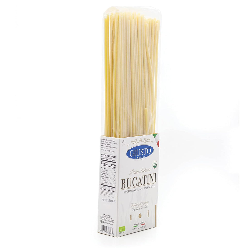 Organic Bronze Drawn Bucatini Pasta, 340G M68529