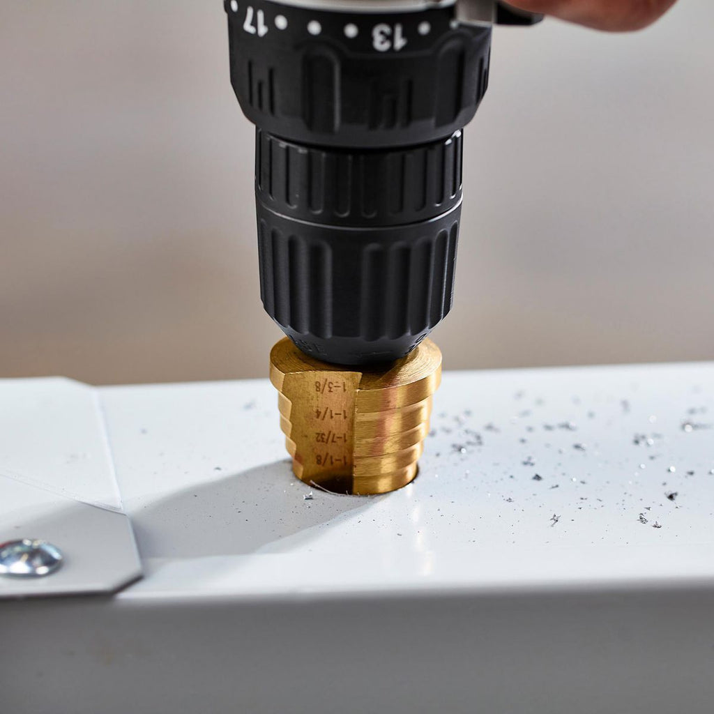 3/16 in. to 1-3/8 in. Titanium Step Drill Bit F830