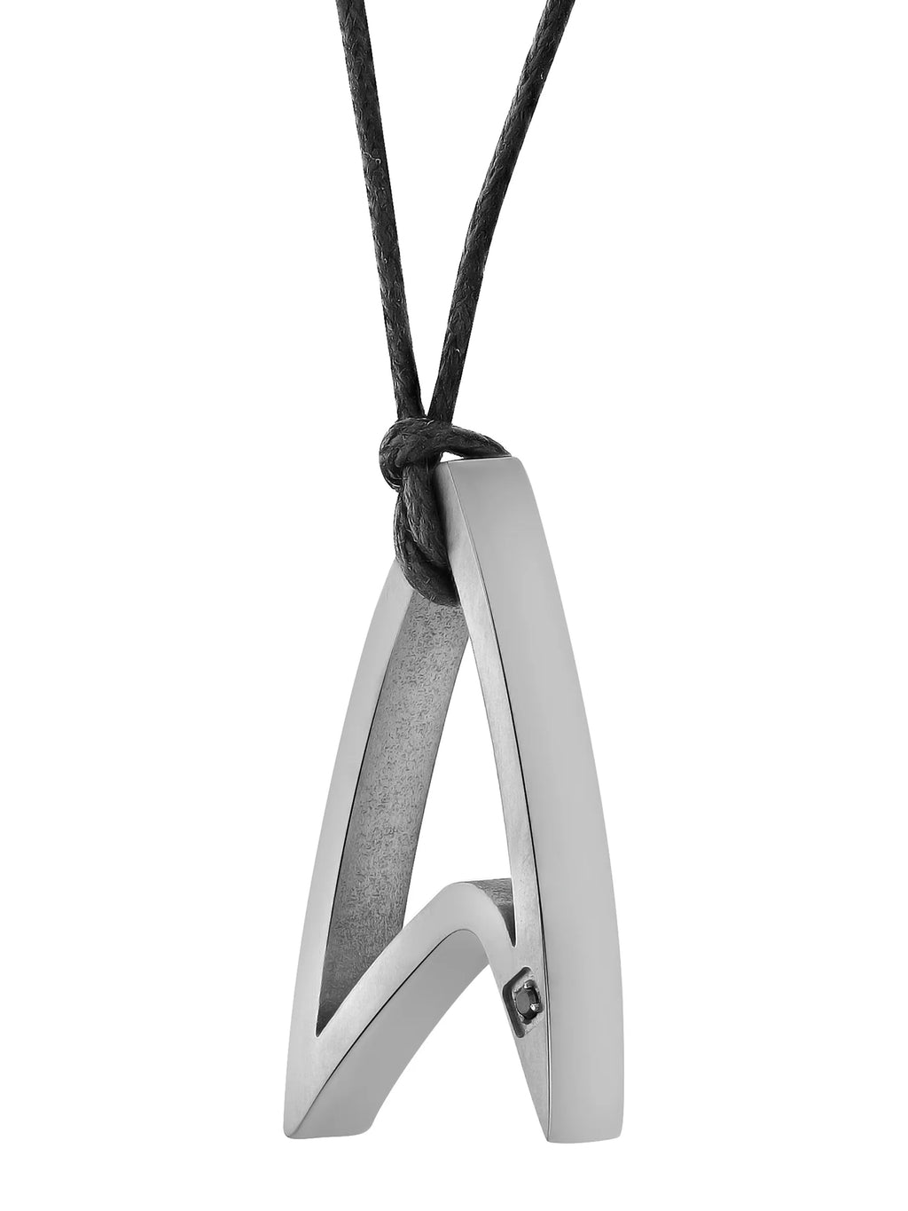 Titanium Starfleet Pendant with Rope Cord Y3284