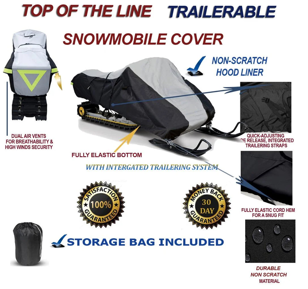 600D Snowmobile Travel and Storage Cover K77090