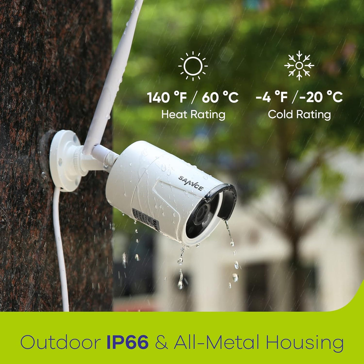 3MP Wireless Security Camera with Night Vision U397929