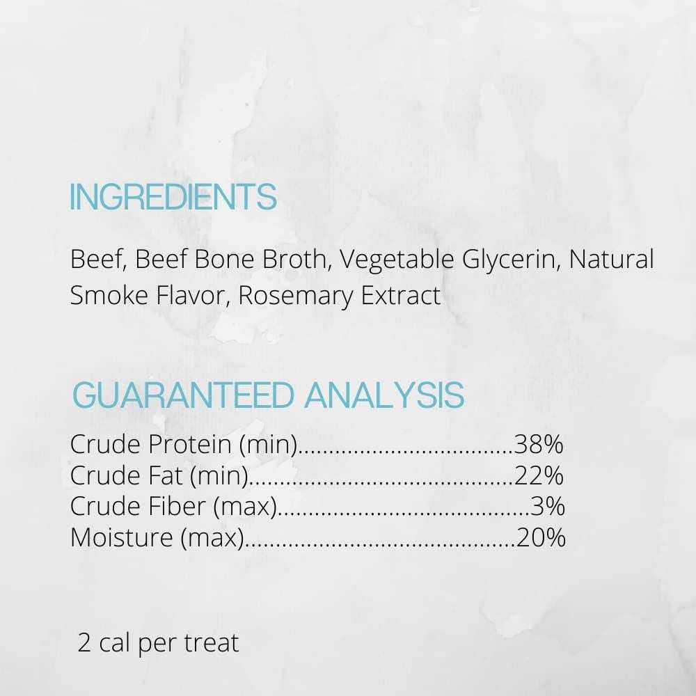 Beef with Bone Broth Flavored Jerky Dog Treats J61213