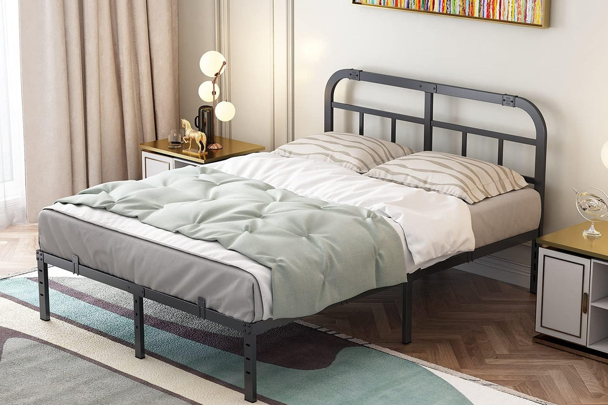 14” Heavy Duty Metal Bed Frame, California King R9406
