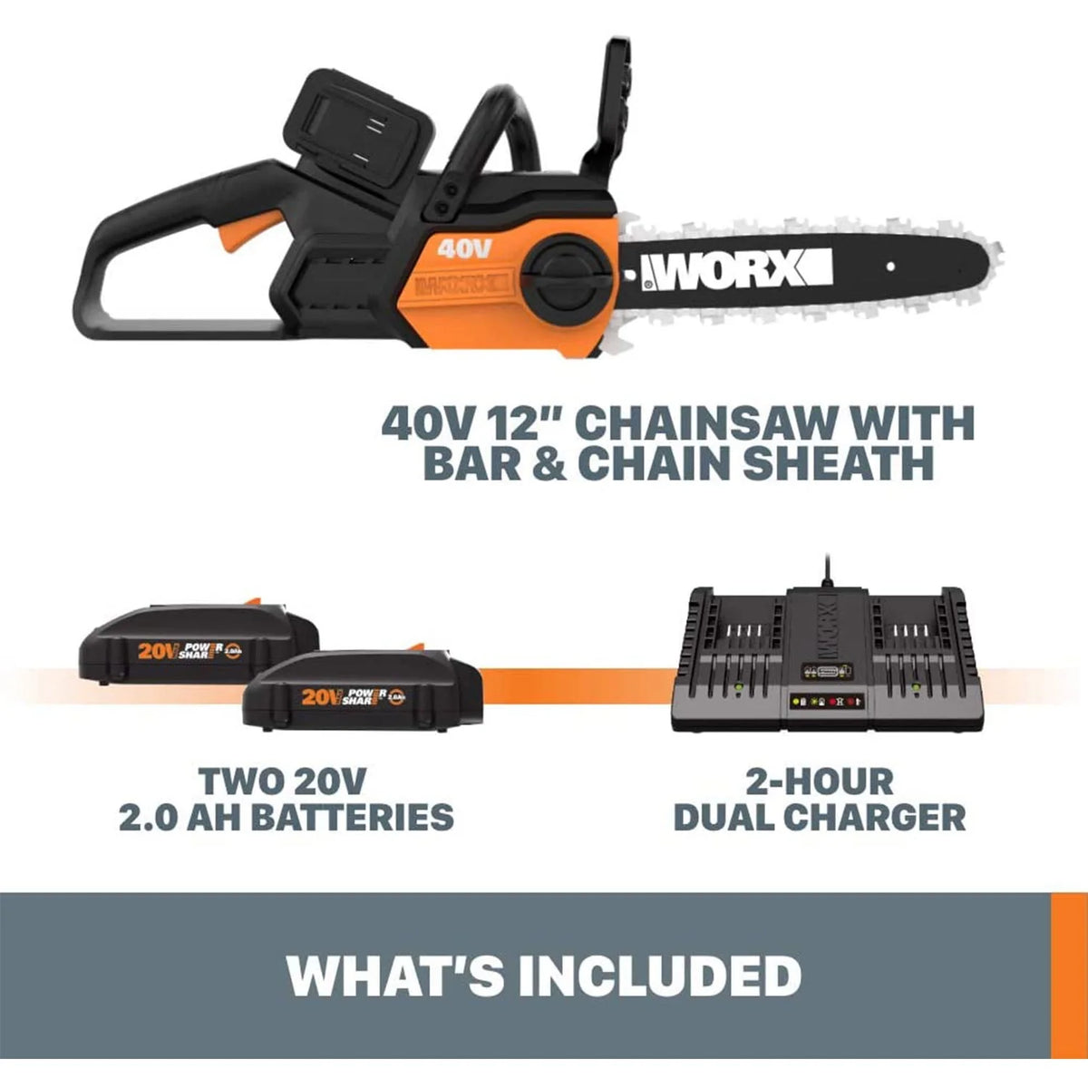 12 Inch Cordless Power Chainsaw F383