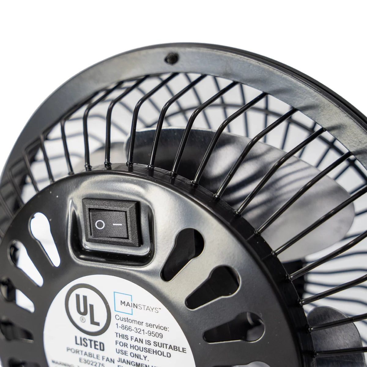 4 inch USB Powered Desktop Fan Black N76464