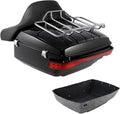 Black Pack Trunk Backrest Speaker Mount Rack P2306