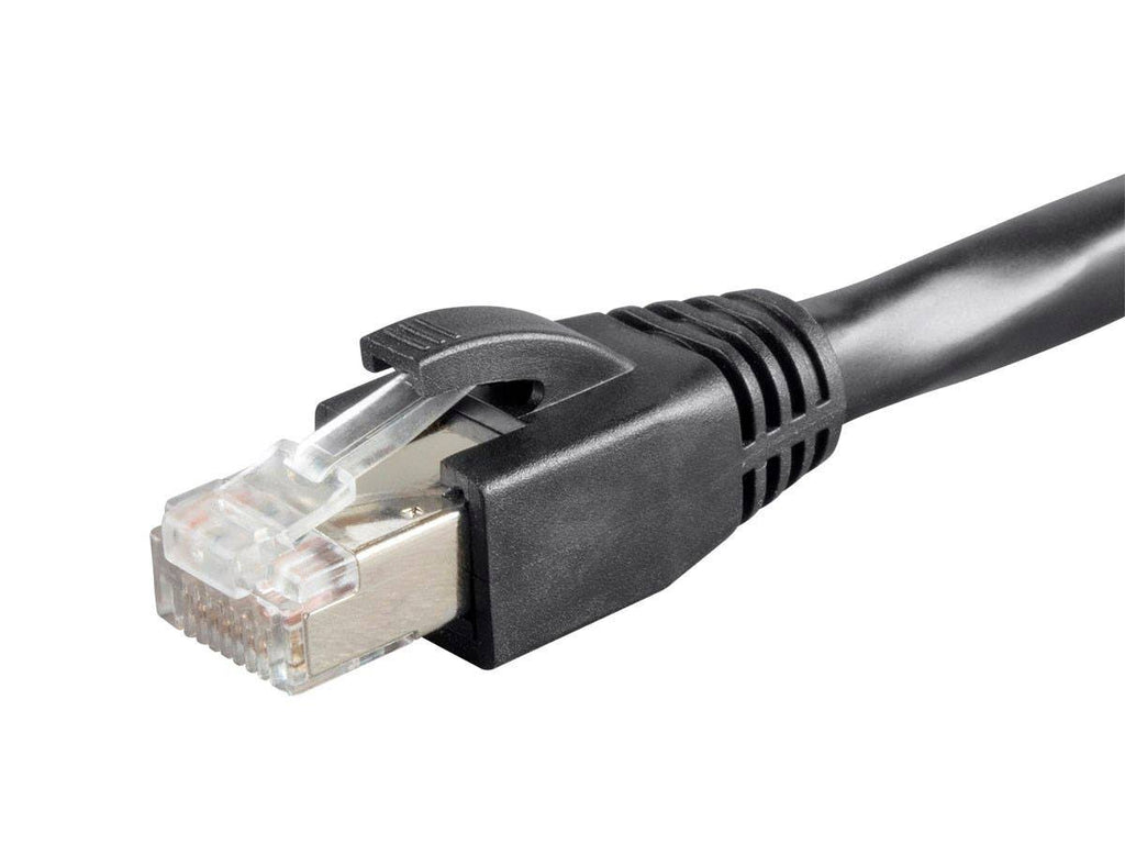 Black 50ft Cat6 Ethernet Patch Cable D16280