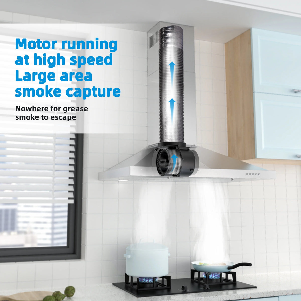 30 inch Stainless Steel Wall Mount Range Hood 400 CFM V752855
