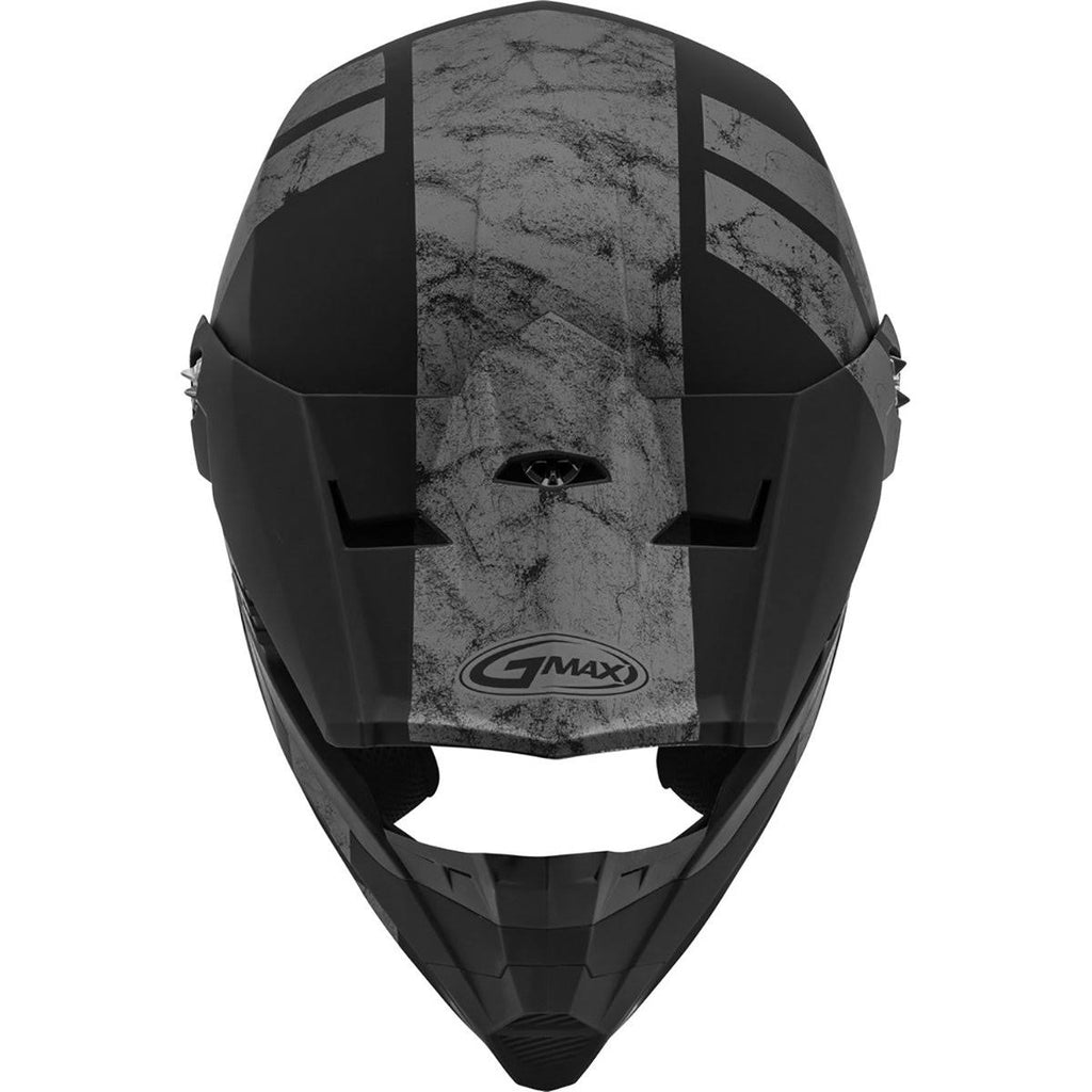 Matte Black/White/Red Off-Road Helmet Medium Q930321