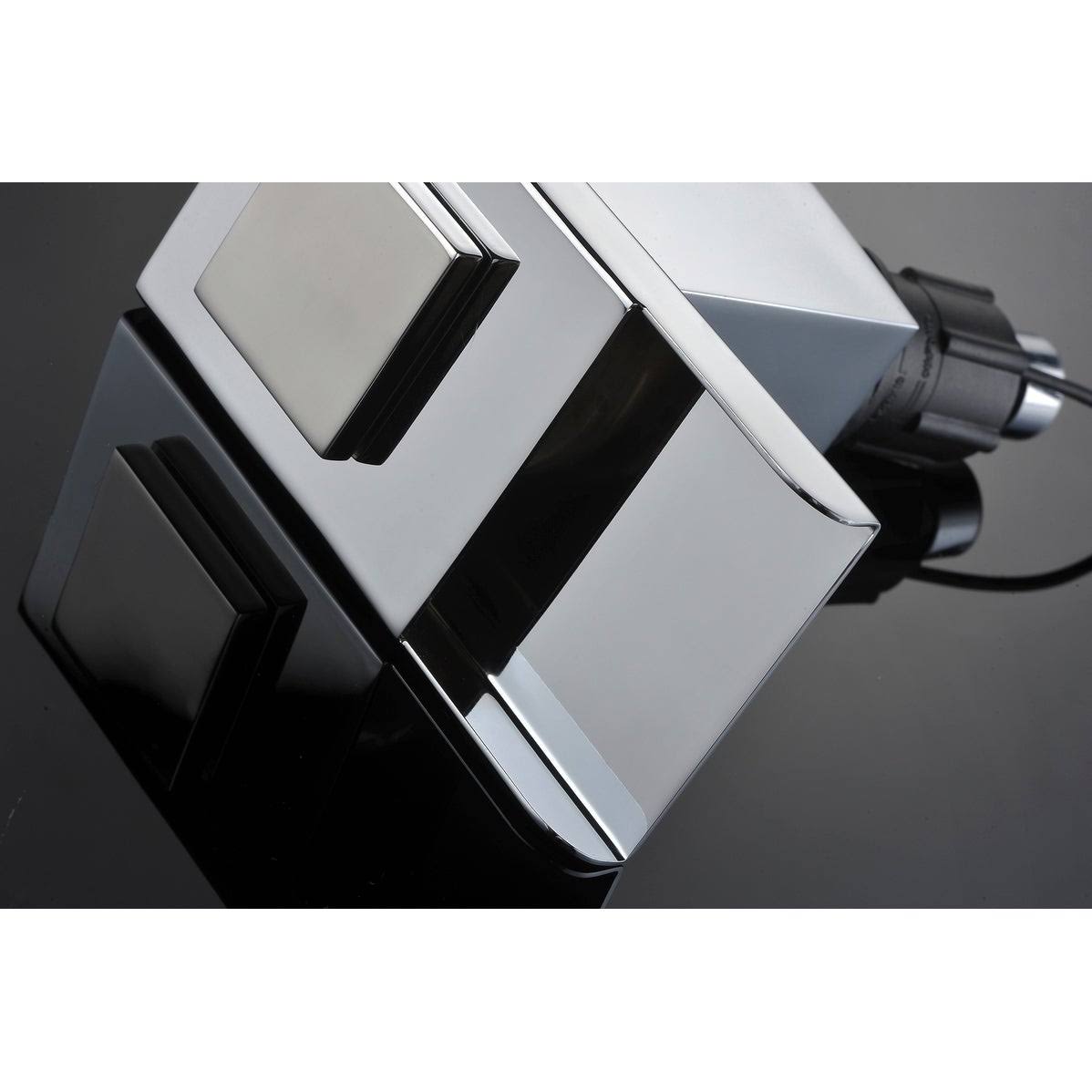 Chrome 8-Inch LED Widespread Bathroom Sink Faucet H276