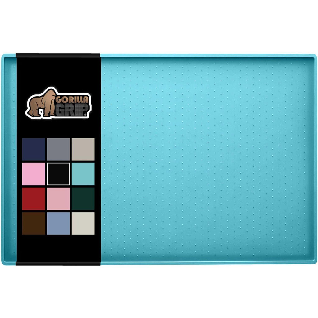 100% Waterproof Raised Edge BPA Free Silicone Pet Feeding Mat G55223