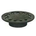 5 in. Weathered Round Cast Iron Floor Drain Strainer X8411