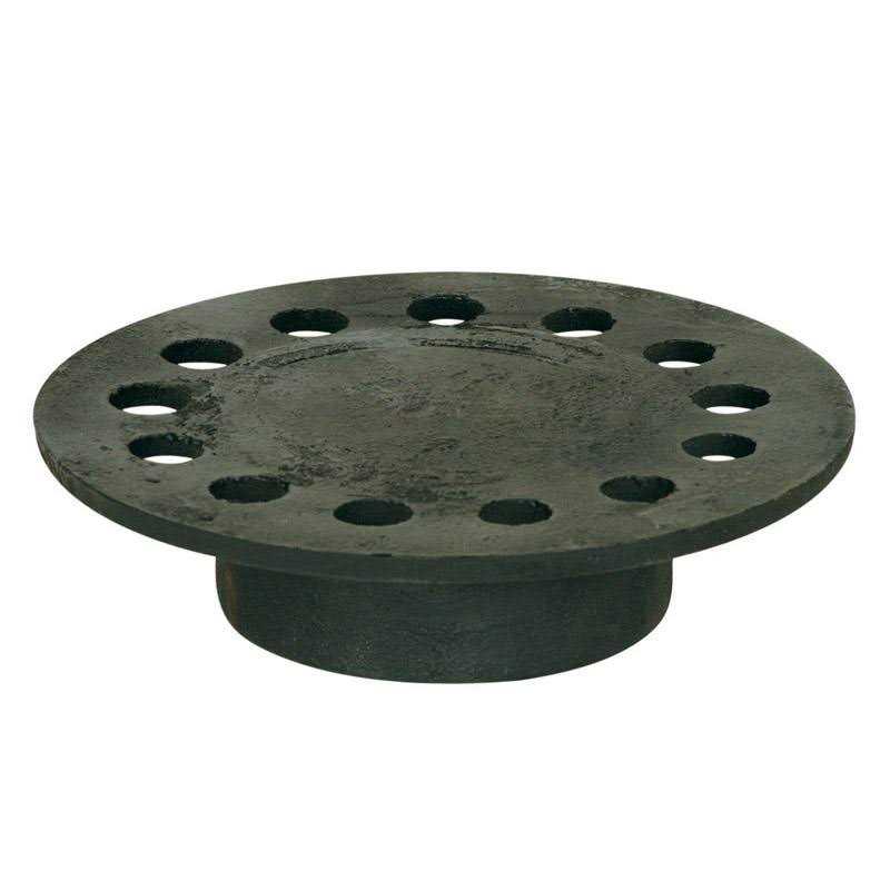 5 in. Weathered Round Cast Iron Floor Drain Strainer X8411