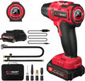 Portable Car Air Pump with Digital Pressure Gauge, 12V 140 PSI Cordless Tire Pump I185