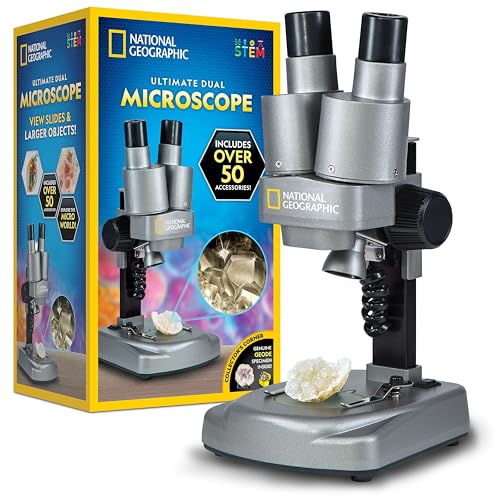 Kids Microscope 50+ pc Science Kit with Prepared Slides Z48587