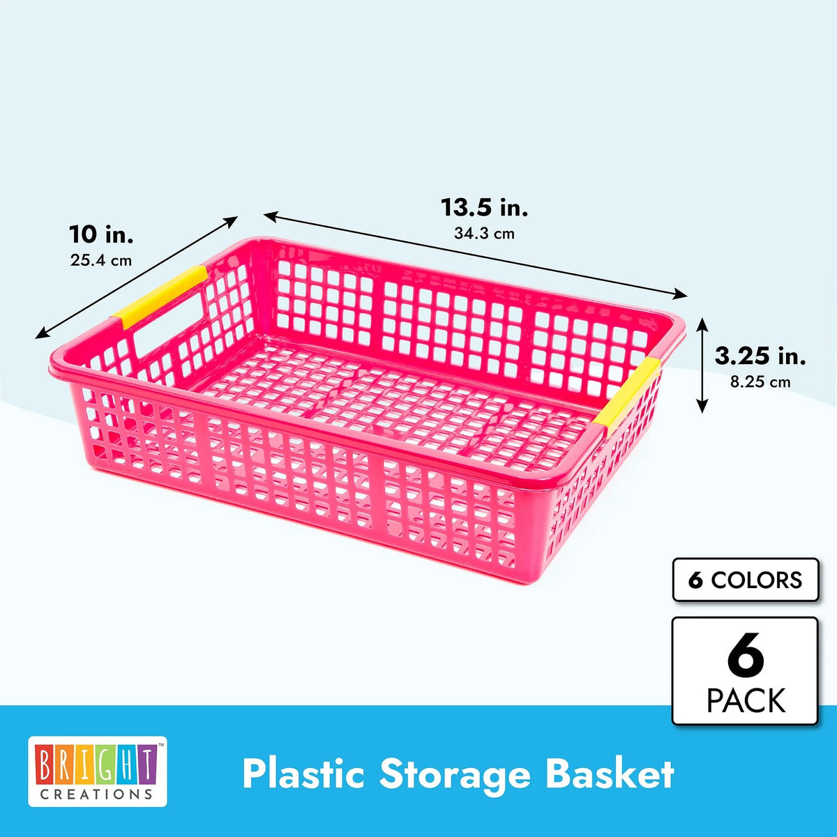 6 Pack Plastic Paper Trays 10 x 13.5 In O522965