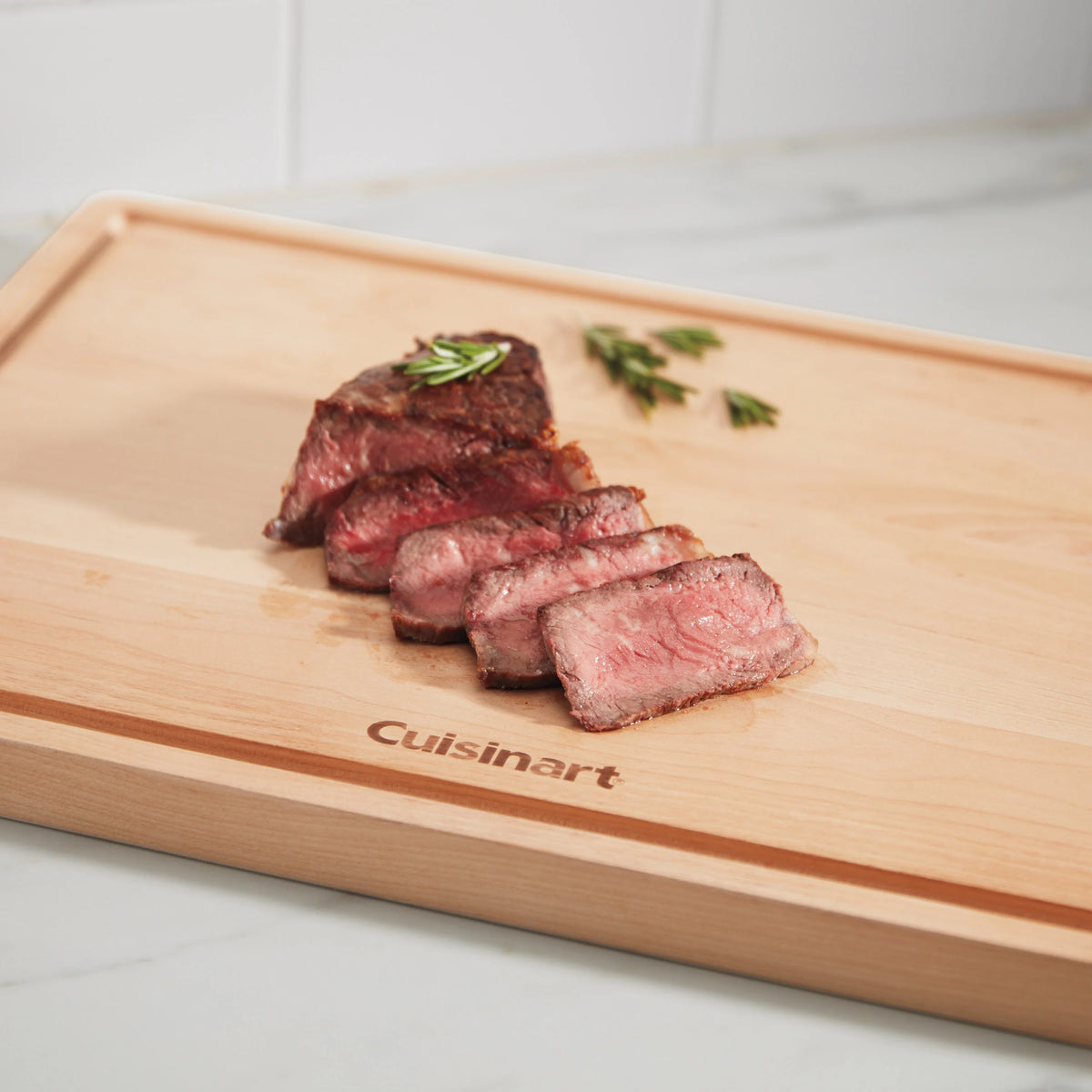 17” Reversible Maple Wood Cutting Board E1574