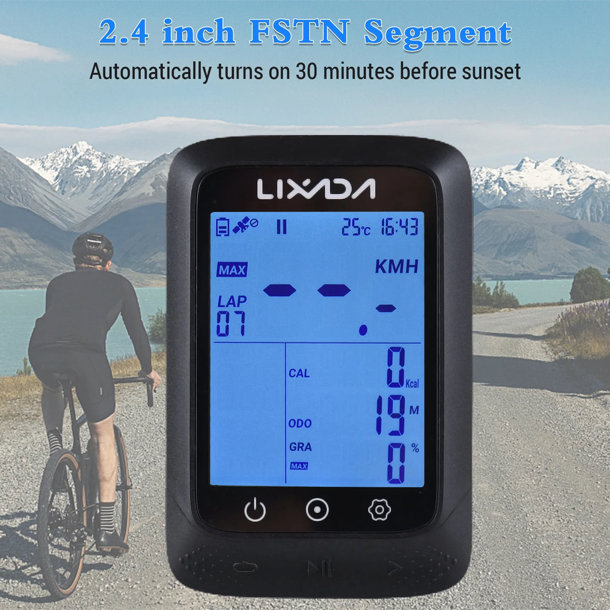 Bike Computer Wireless Waterproof T84184