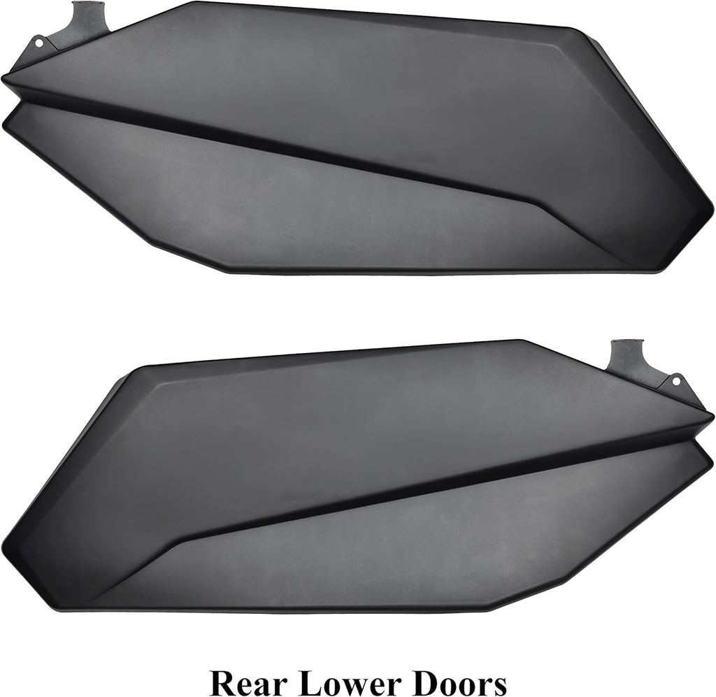 Lower Door Inserts Panels with Built-in Metal Frame (4 Doors, Front & Rear) N813
