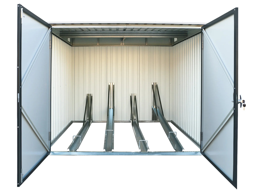 6ft x 6ft Metal Bicycle Storage U88463