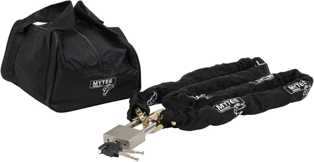 Anti Cut Security Chain and Lock Kit 6 Foot x 3/8 Inch Hardened Chain G923