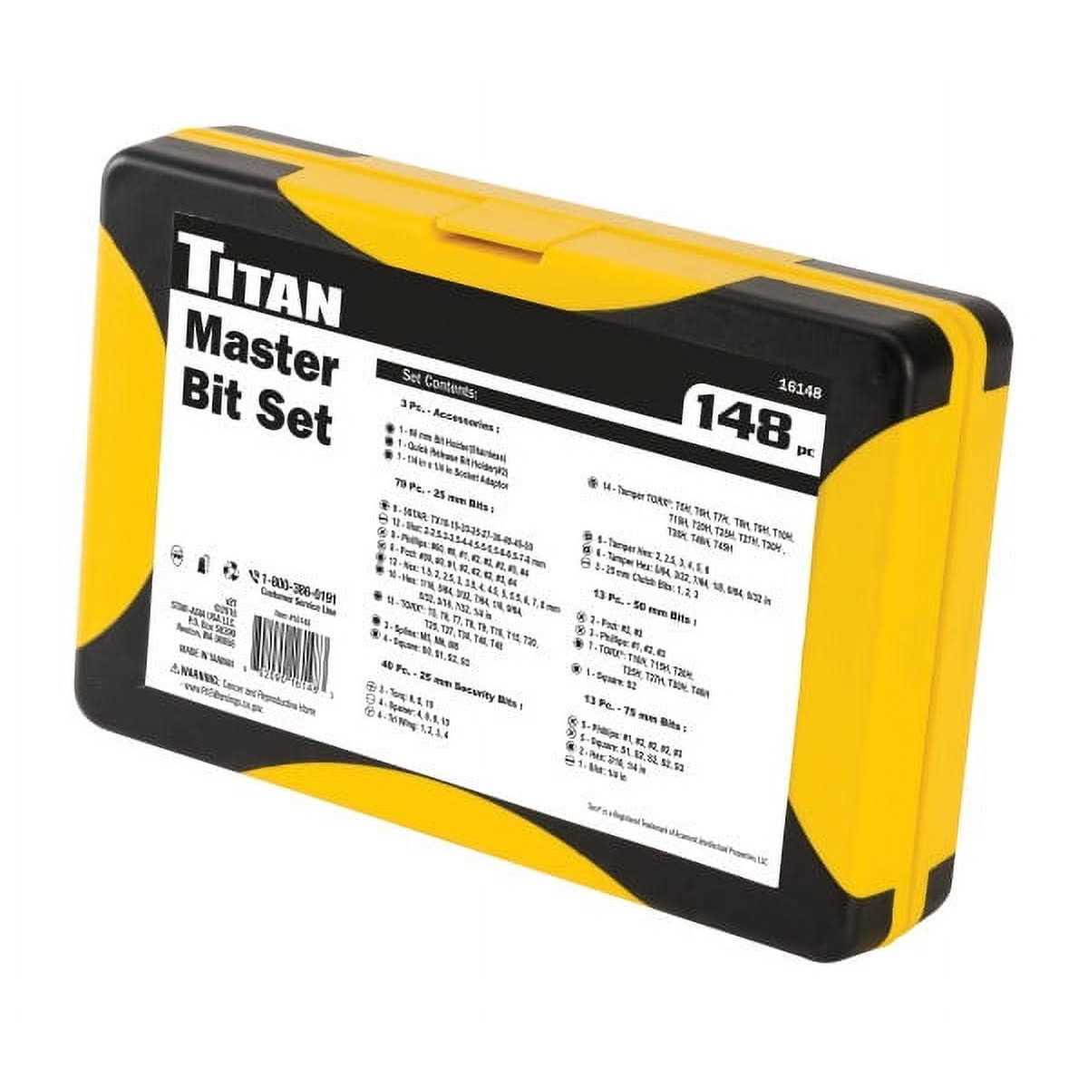 148 Pc. Master Bit Set Z44381