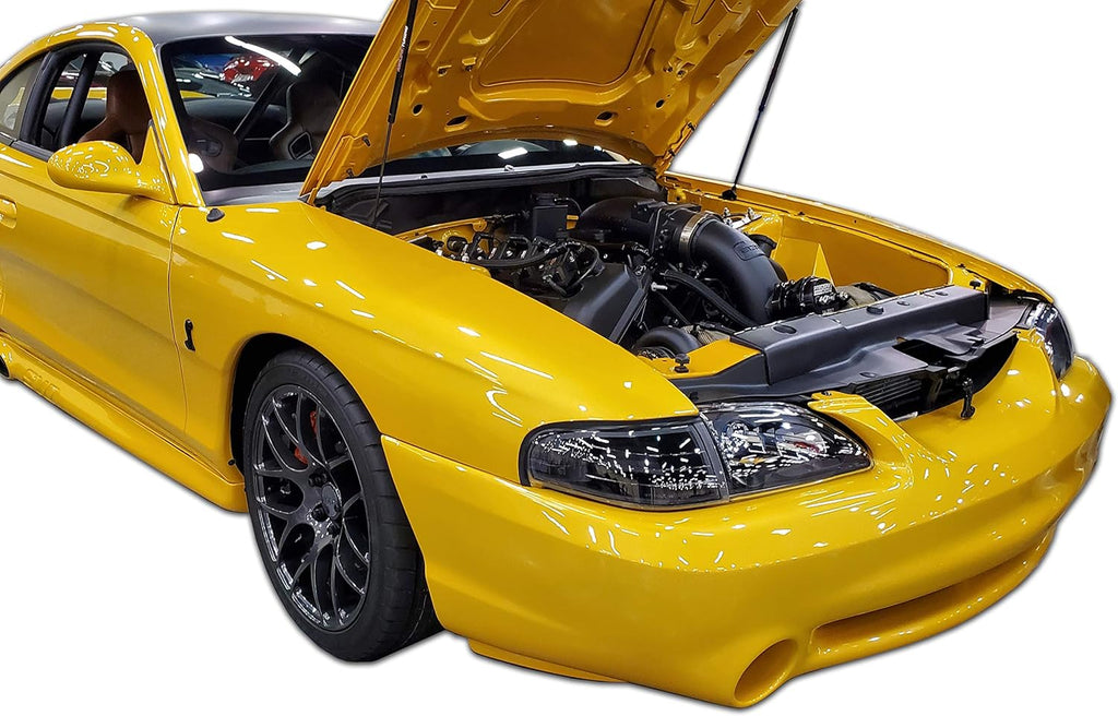 Hood QuickLIFT PLUS System Compatible with Ford Mustang & Mercury Capri 1979-1998 Q72688