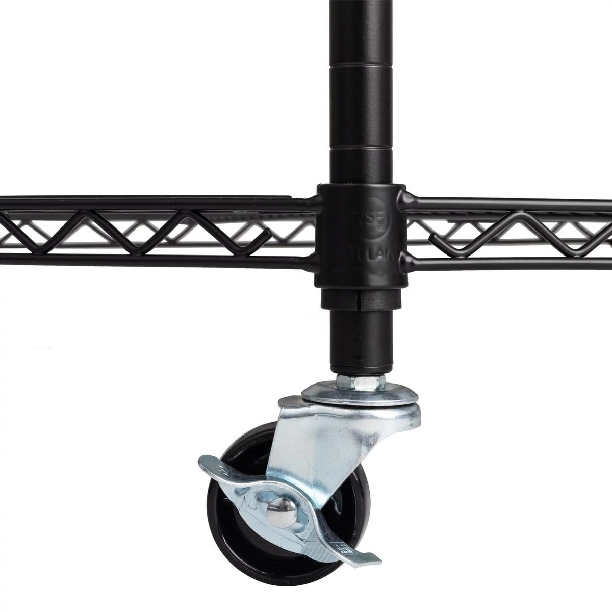 6-Tier Black Wire Shelving Rack R8671