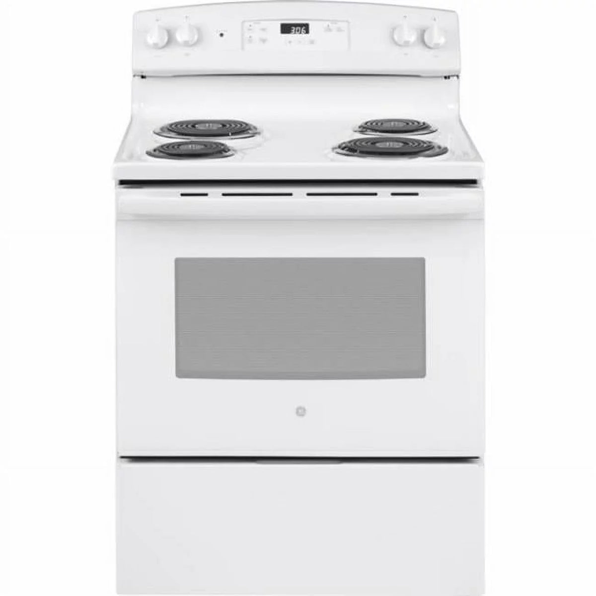 White Natural Gas Electric Range W3981
