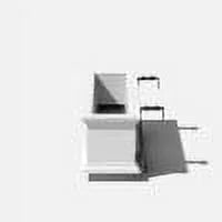 White 36" Railing Window Box Planter E77082