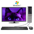 Desktop PC I5-3470 3.2Ghz 16GB 1TB DVDRW Windows 7 64 Bit WiFi with 17" LCD Monitor K248