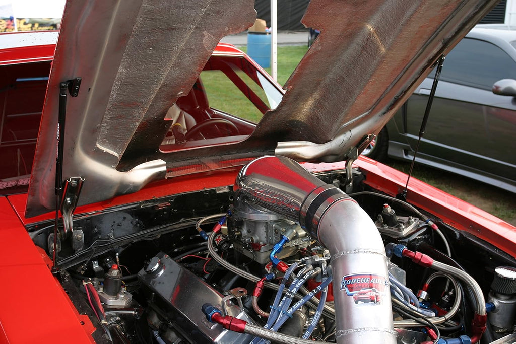 Hood QuickLIFT PLUS System Compatible with Ford Mustang & Mercury Capri 1979-1998 Q72688